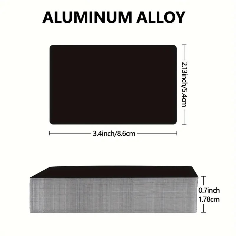 Carte de vizita din aluminiu anodizat 4 Carte de vizita din aluminiu anodizat - imagine 4