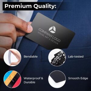 Carte de vizită din aluminiu anodizat